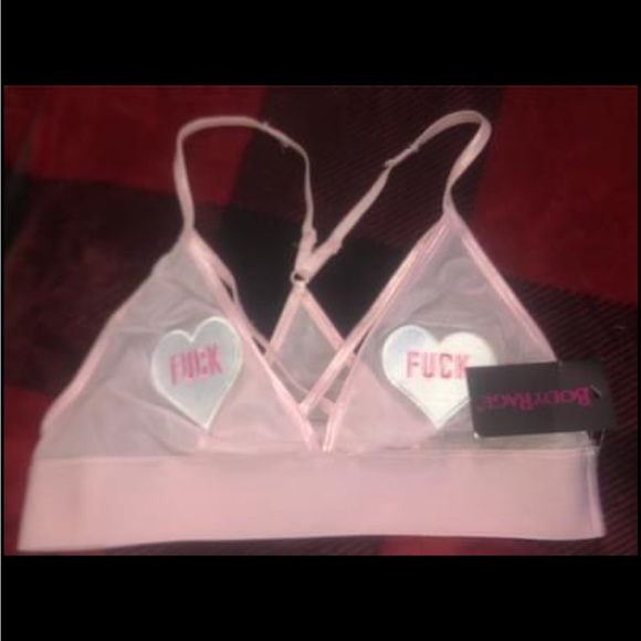 Never worn pink crop top - Picture 2 of 2